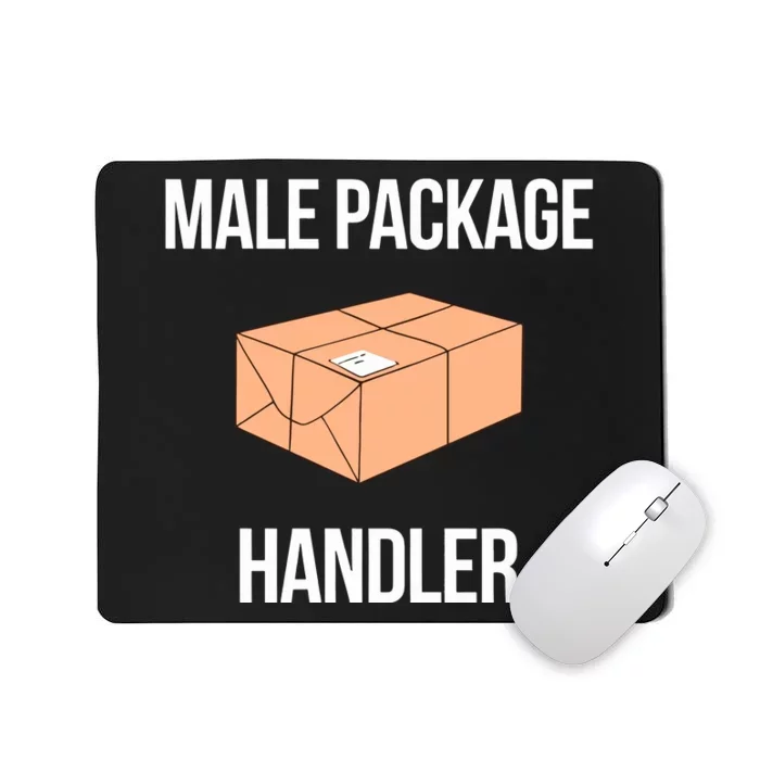 Summerhaysbros Male Package Handler Mousepad