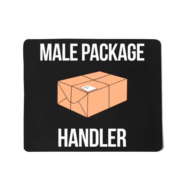 Summerhaysbros Male Package Handler Mousepad