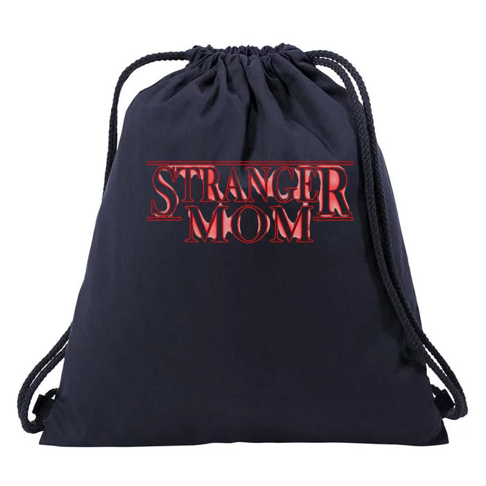 Stranger Mom Parody Funny MotherS Day Gift Drawstring Bag