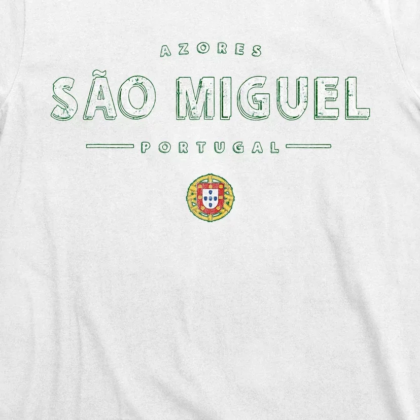 SãO Miguel Portugal Sao Miguel Azores T-Shirt