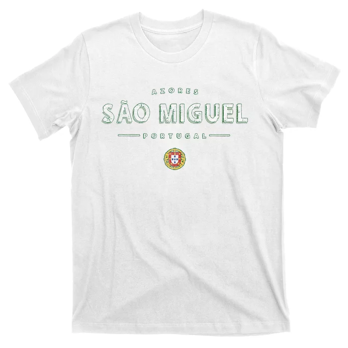 SãO Miguel Portugal Sao Miguel Azores T-Shirt