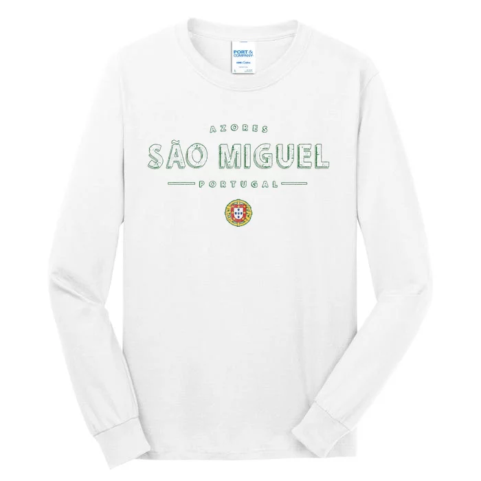 SãO Miguel Portugal Sao Miguel Azores Tall Long Sleeve T-Shirt