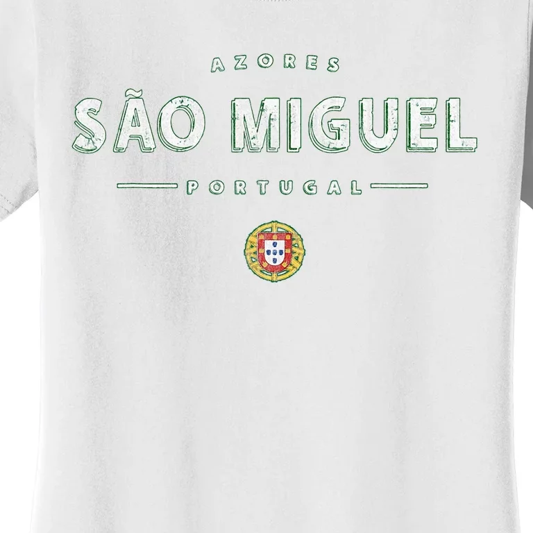 SãO Miguel Portugal Sao Miguel Azores Women's T-Shirt