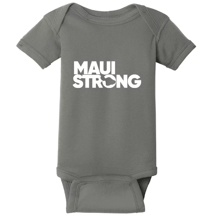 Support Maui Pray For Maui Hawaii Strong Gift Baby Bodysuit