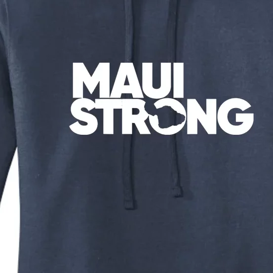 Support Maui Pray For Maui Hawaii Strong Gift Women's Pullover Hoodie