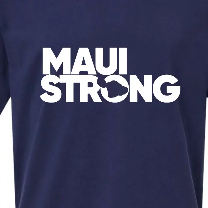 Support Maui Pray For Maui Hawaii Strong Gift Sueded Cloud Jersey T-Shirt