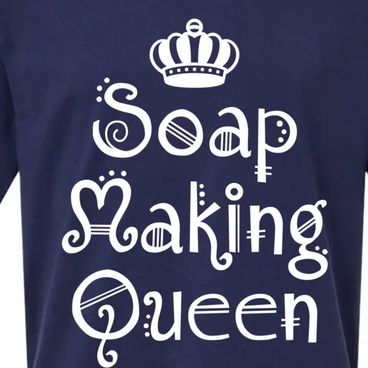 Soap Making Queen Funny Crafter Maker ~ Saponification Gift Sueded Cloud Jersey T-Shirt