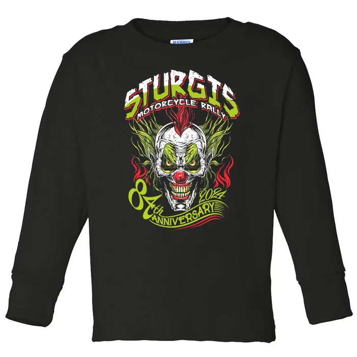 Sturgis Motorcycle Rally Toddler Long Sleeve Shirt