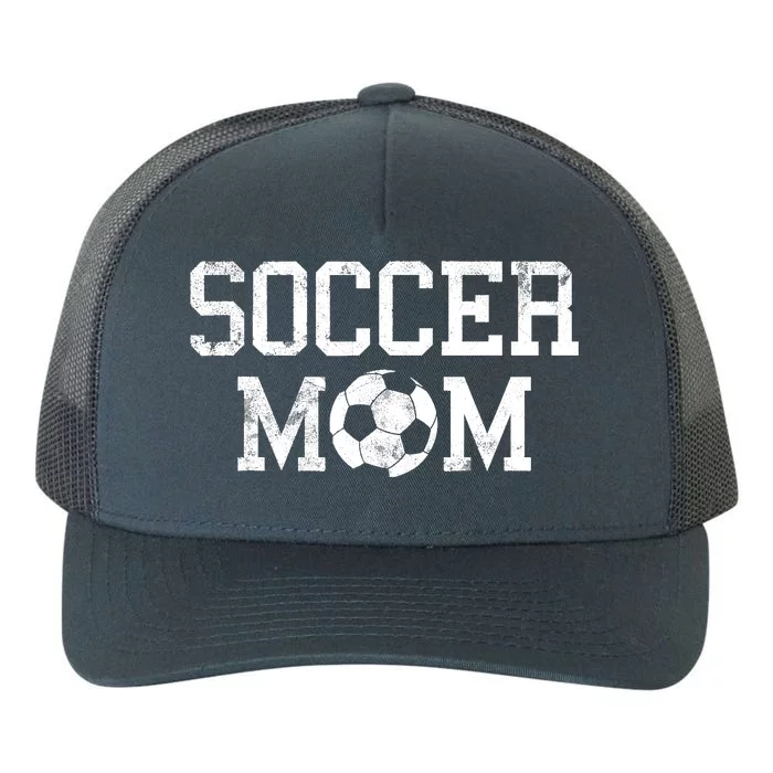 Soccer Mama Retro Vintage Soccer Mom Yupoong Adult 5-Panel Trucker Hat