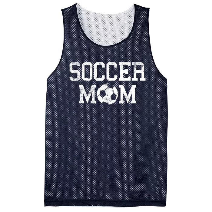 Soccer Mama Retro Vintage Soccer Mom Mesh Reversible Basketball Jersey Tank