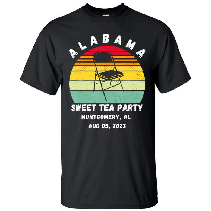 Survived Montgomery Riverfront Brawl Boat Sweet Tea Party Tall T-Shirt