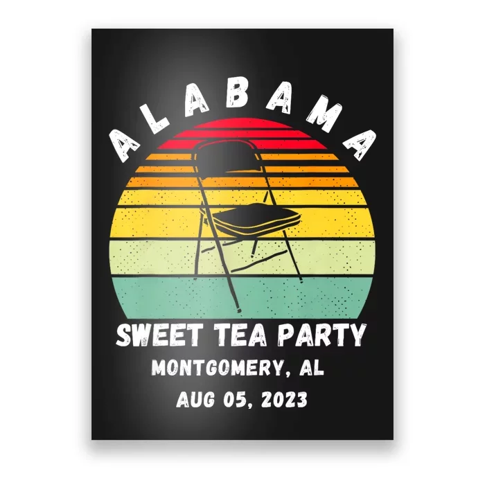 Survived Montgomery Riverfront Brawl Boat Sweet Tea Party Poster