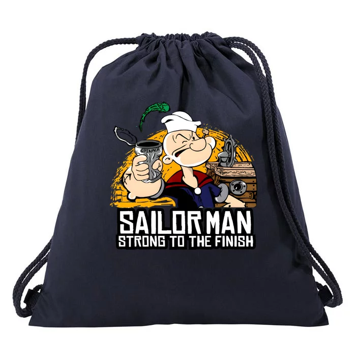 SAILOR MAN REDEMPTION The Sailorman Drawstring Bag