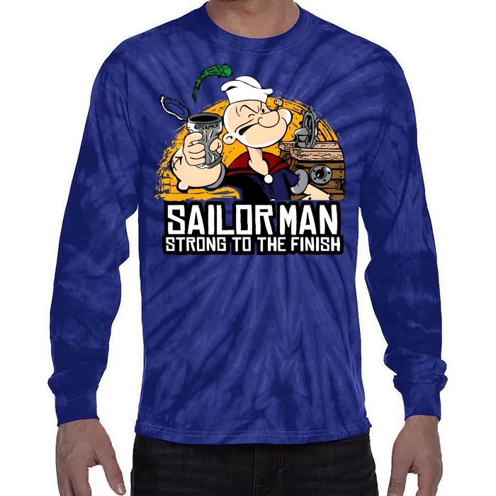 SAILOR MAN REDEMPTION The Sailorman Tie-Dye Long Sleeve Shirt