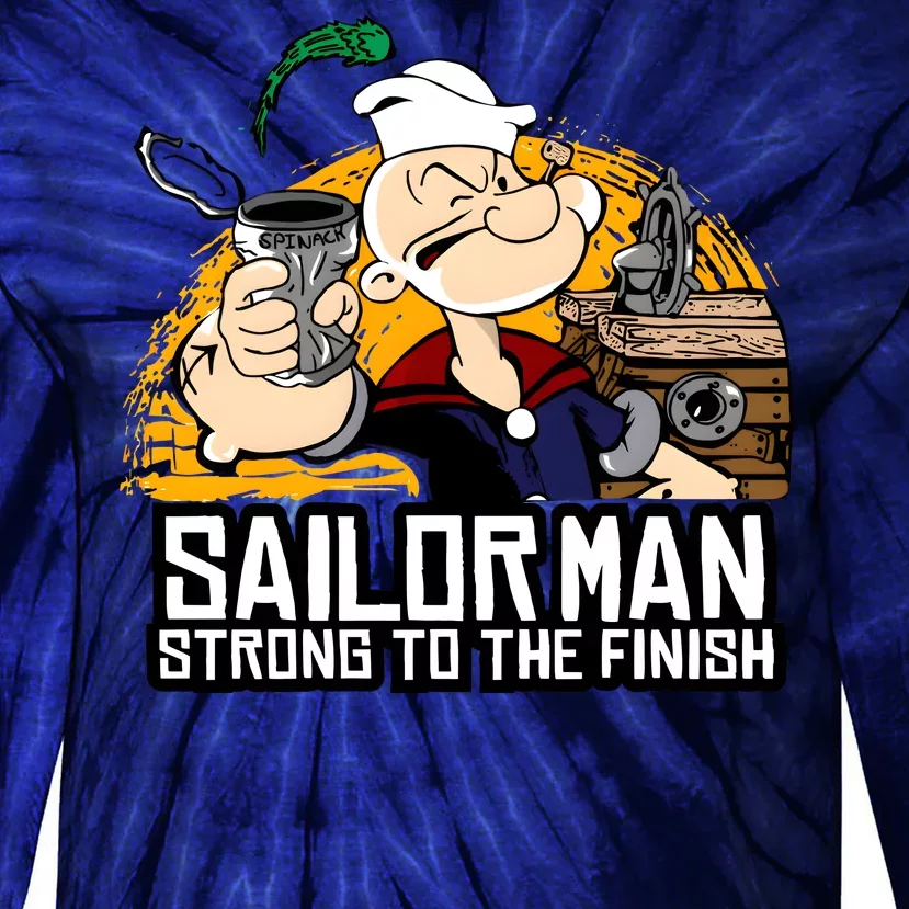 SAILOR MAN REDEMPTION The Sailorman Tie-Dye Long Sleeve Shirt