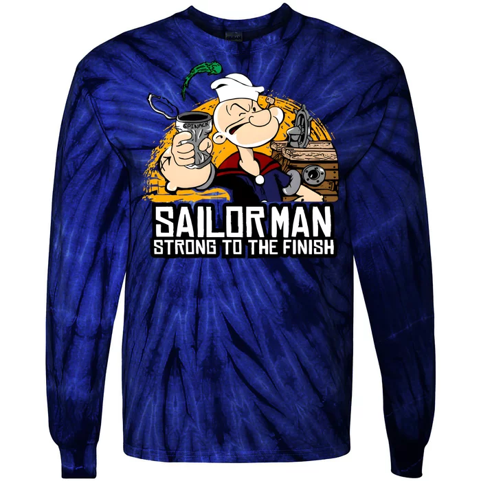 SAILOR MAN REDEMPTION The Sailorman Tie-Dye Long Sleeve Shirt