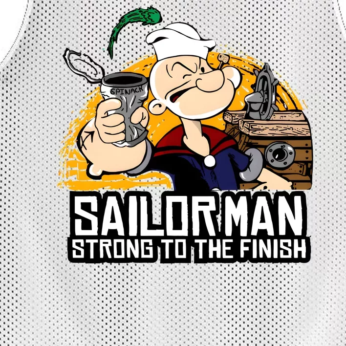 SAILOR MAN REDEMPTION The Sailorman Mesh Reversible Basketball Jersey Tank