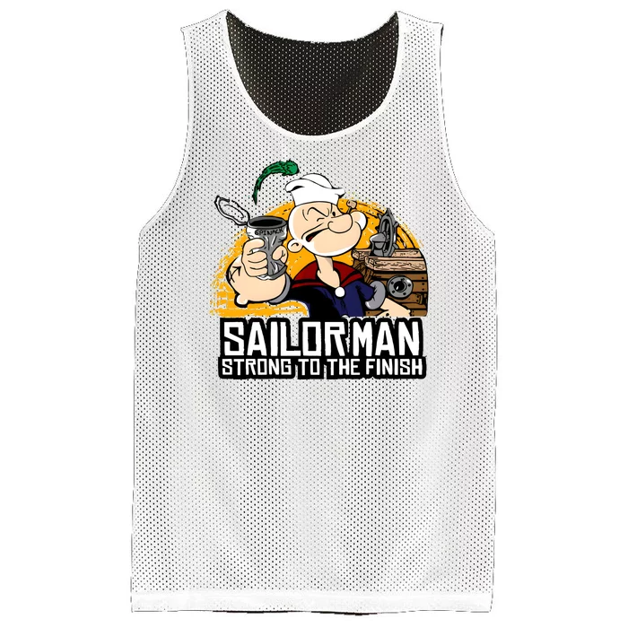 SAILOR MAN REDEMPTION The Sailorman Mesh Reversible Basketball Jersey Tank