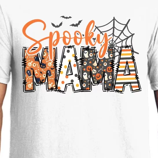 Spooky Mama Retro Halloween For Mother Pajama Set