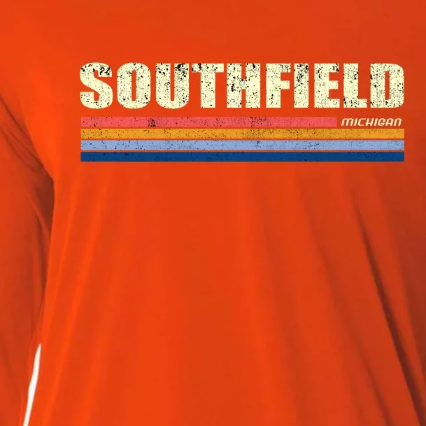 Southfield Michigan Retro Cooling Performance Long Sleeve Crew