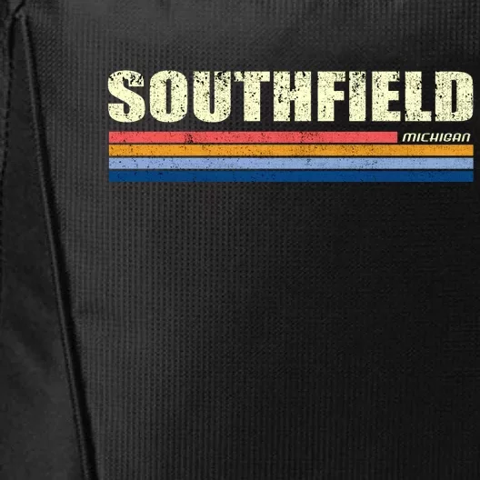 Southfield Michigan Retro City Backpack