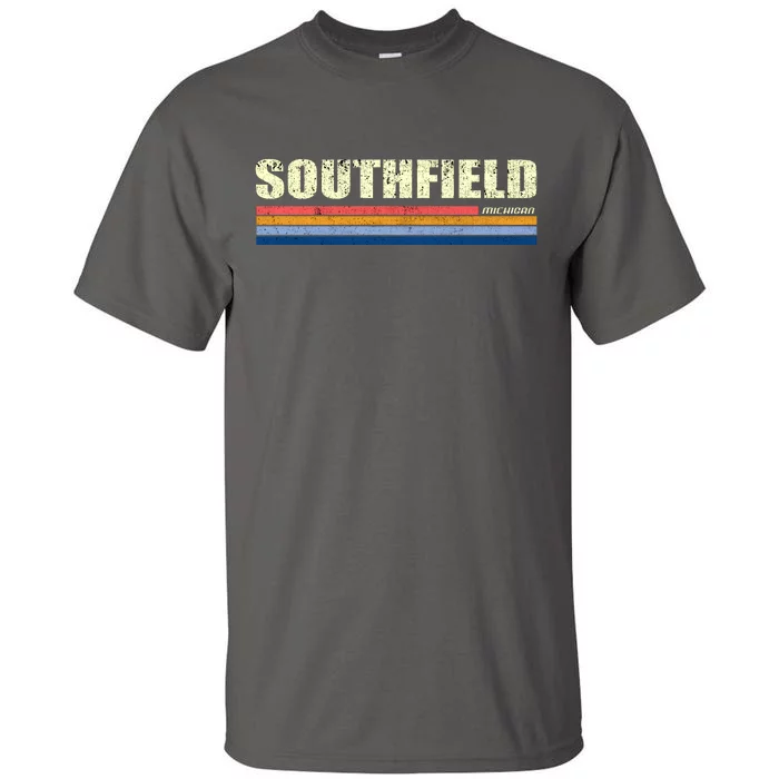 Southfield Michigan Retro Tall T-Shirt