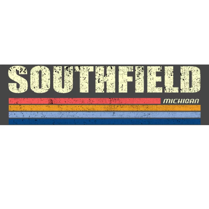 Southfield Michigan Retro Bumper Sticker