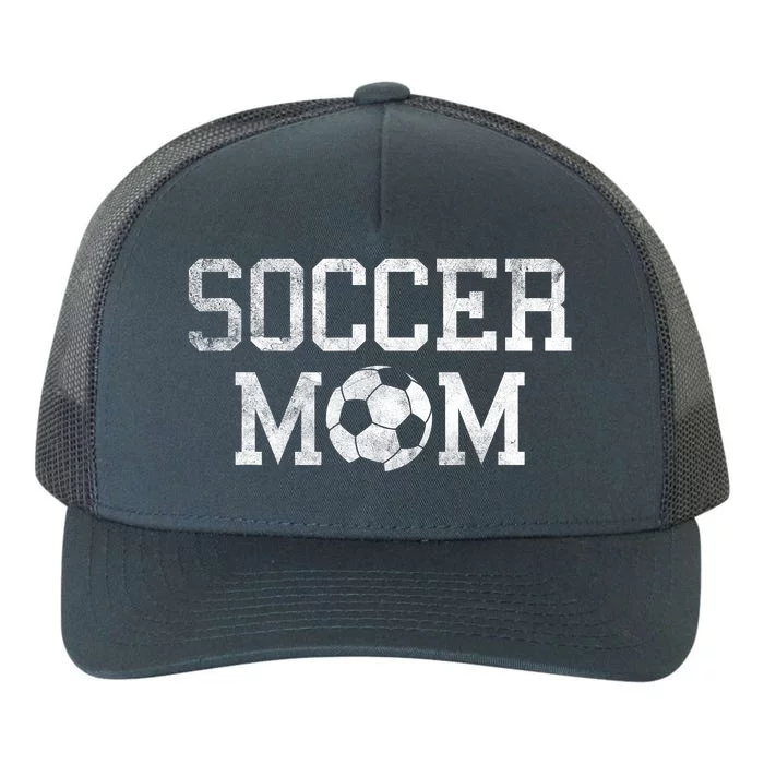 Soccer Mama Retro Vintage Soccer Mom Yupoong Adult 5-Panel Trucker Hat