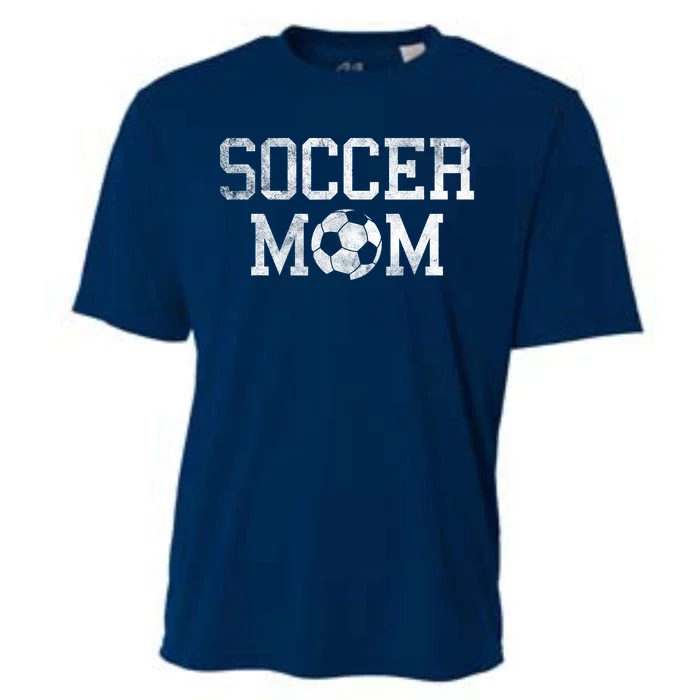 Soccer Mama Retro Vintage Soccer Mom Cooling Performance Crew T-Shirt