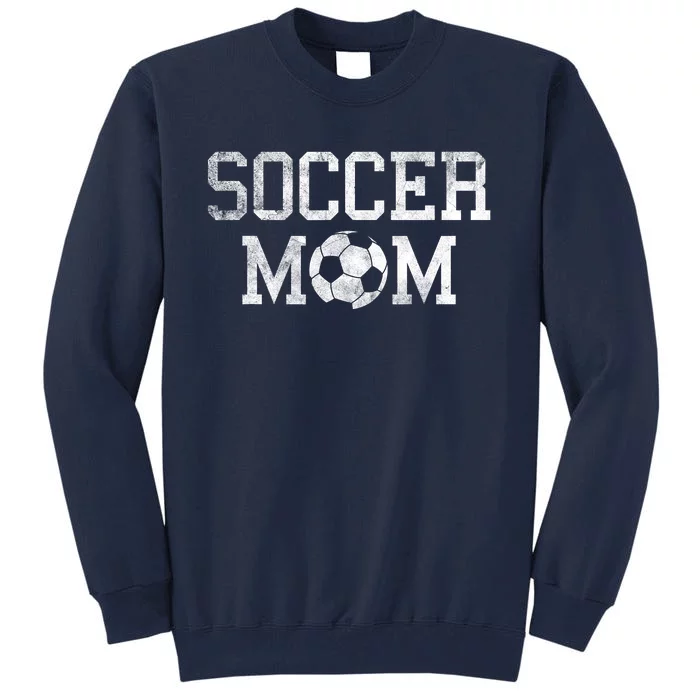 Soccer Mama Retro Vintage Soccer Mom Tall Sweatshirt