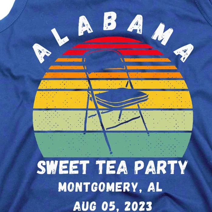 Survived Montgomery Riverfront Brawl Boat Sweet Tea Party Tank Top