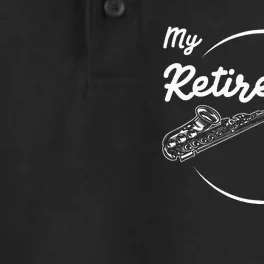 Saxophone My Retirement Plan Funny For Jazz Musicians Dry Zone Grid Performance Polo