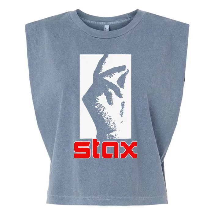 Stax Music Records 1957 Tennessee Funny Garment-Dyed Women's Muscle Tee