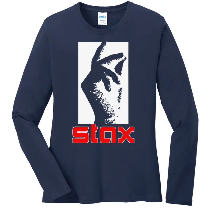 Stax Music Records 1957 Tennessee Funny Ladies Long Sleeve Shirt