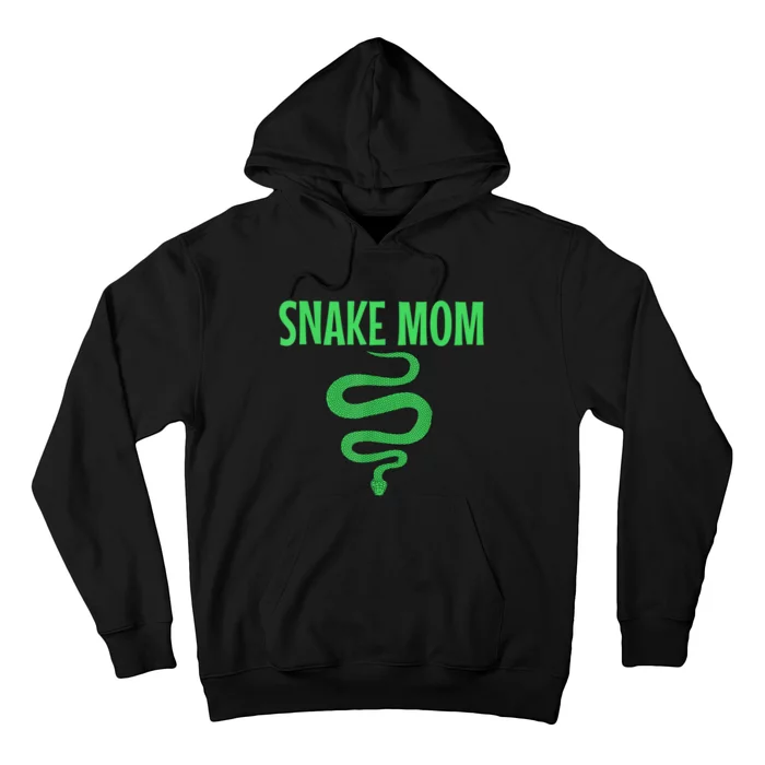 Snake Mom Reptile Python Boa Mommy Herpetologist Hoodie