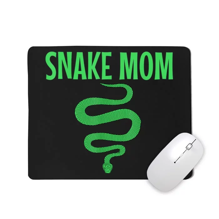 Snake Mom Reptile Python Boa Mommy Herpetologist Mousepad