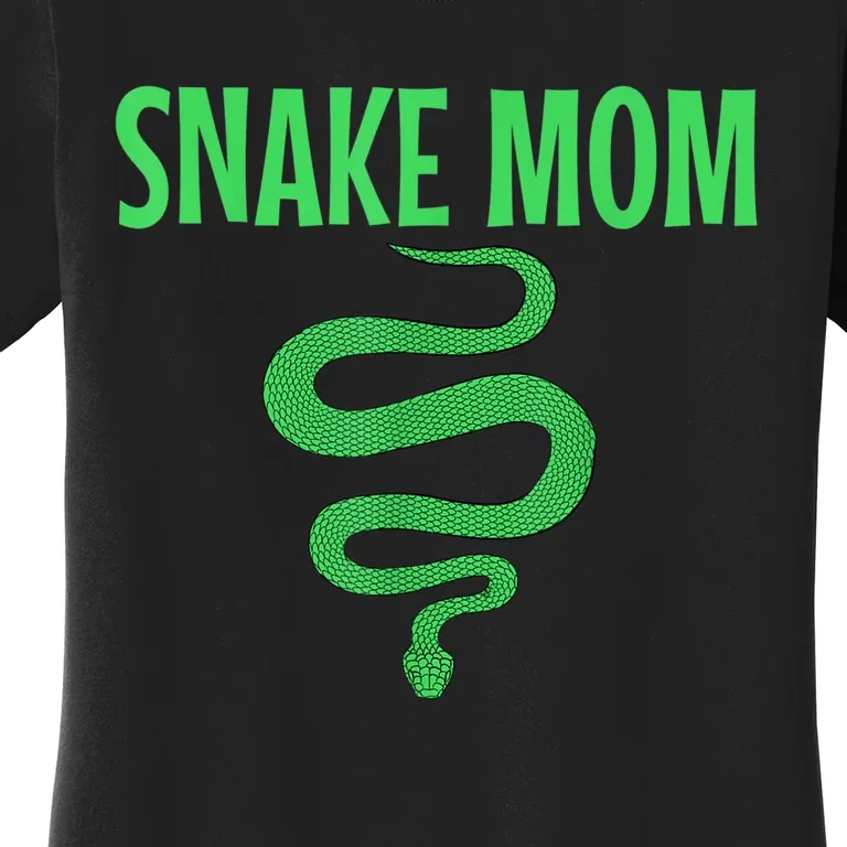 Snake Mom Reptile Python Boa Mommy Herpetologist Women's T-Shirt