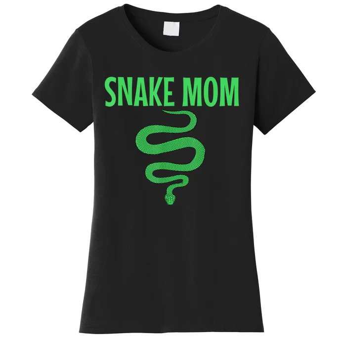 Snake Mom Reptile Python Boa Mommy Herpetologist Women's T-Shirt