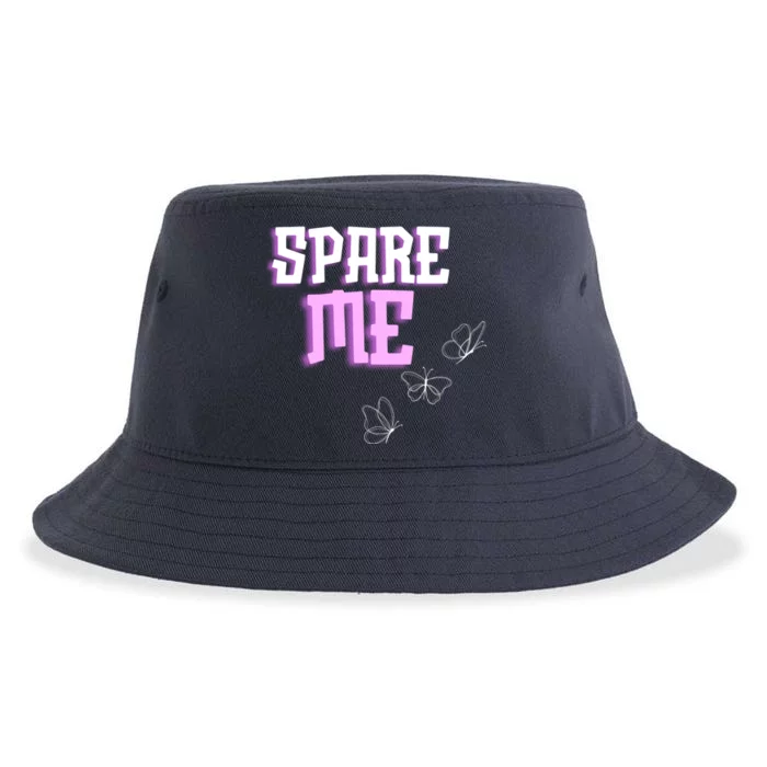 Spare Me Reality Tv Show Meme Doggie Sustainable Bucket Hat