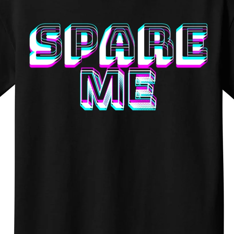 Spare Me Reality Tv Show Meme Doggie Kids T-Shirt