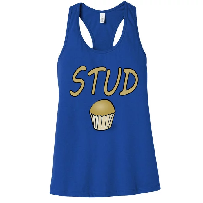 Stud Muffin S Funny Gift Women's Racerback Tank