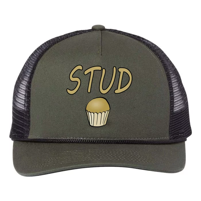 Stud Muffin S Funny Gift Retro Rope Trucker Hat Cap