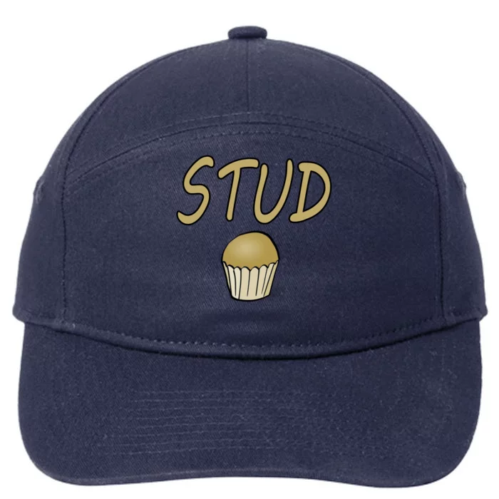 Stud Muffin S Funny Gift 7-Panel Snapback Hat