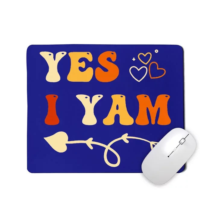 She's My Sweet Potato I Yam Set Couples Thanksgiving Mousepad