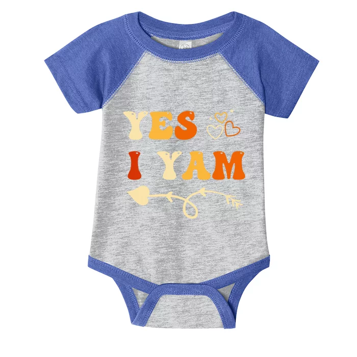 She's My Sweet Potato I Yam Set Couples Thanksgiving Infant Baby Jersey Bodysuit