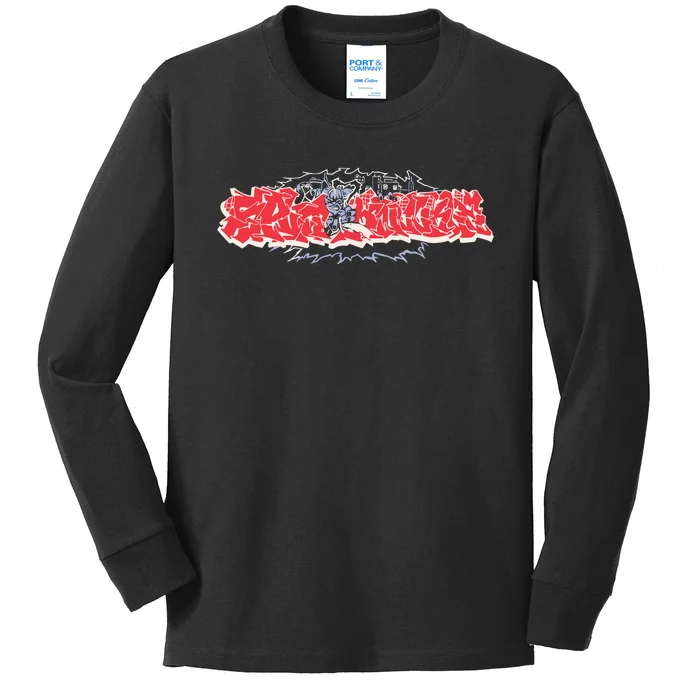 Splitknuckle Monster Kids Long Sleeve Shirt