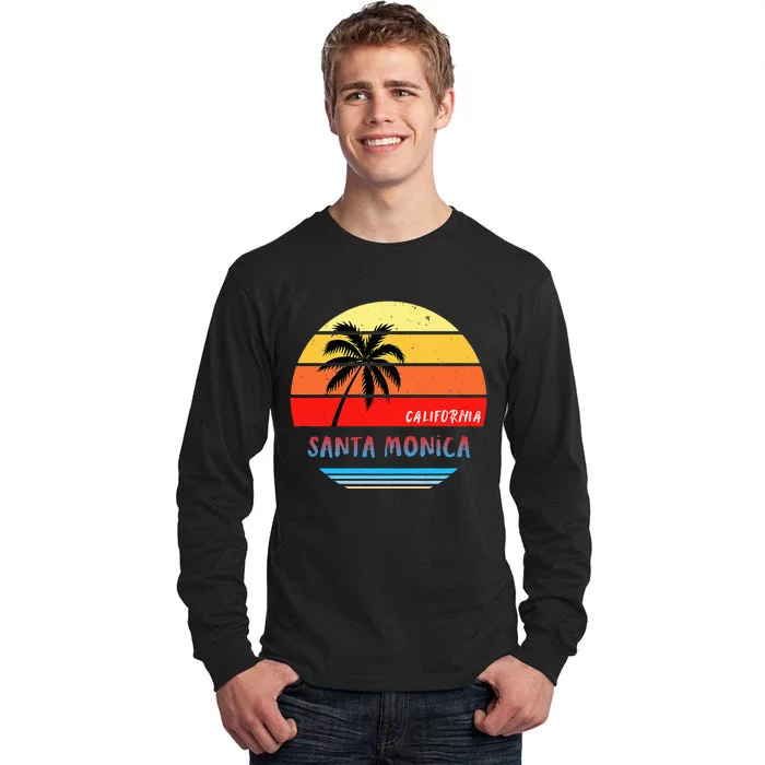 Santa Monica Santa Monica California Tall Long Sleeve T-Shirt