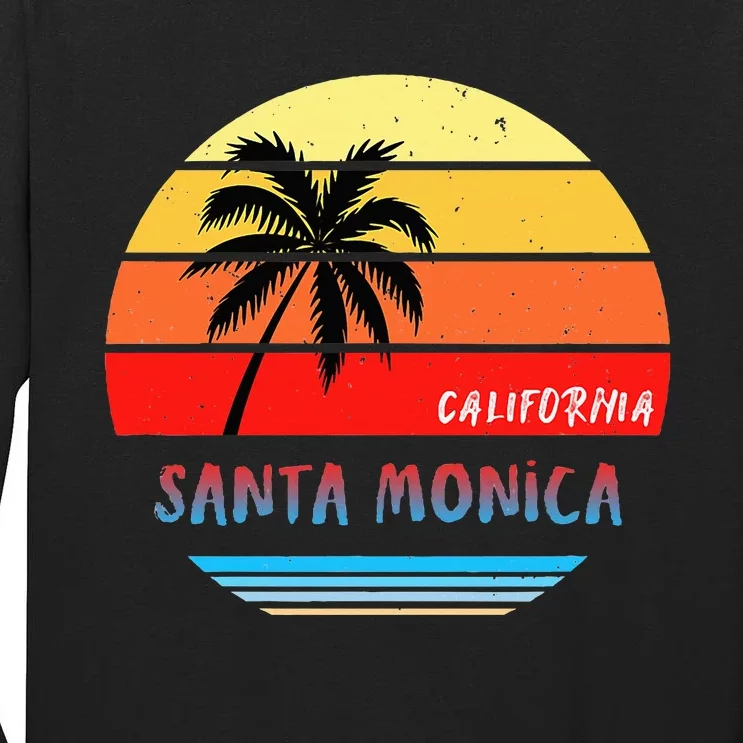 Santa Monica Santa Monica California Tall Long Sleeve T-Shirt