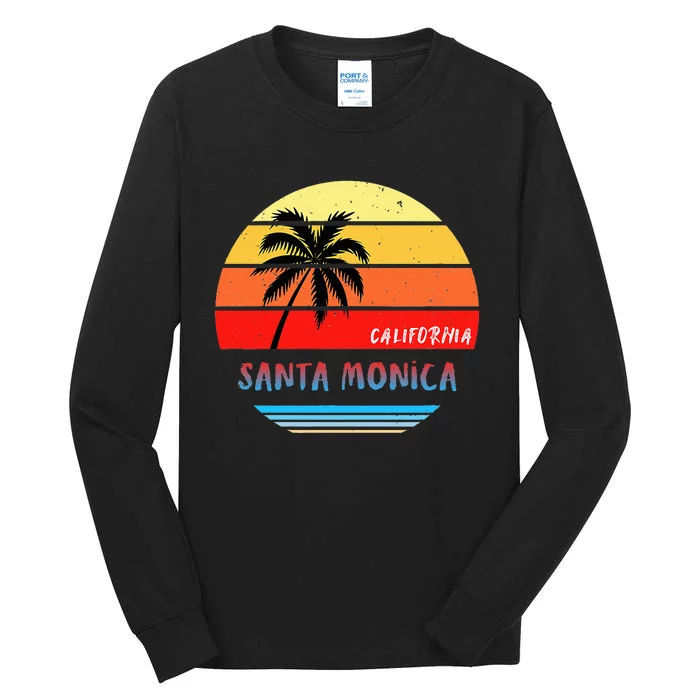 Santa Monica Santa Monica California Tall Long Sleeve T-Shirt