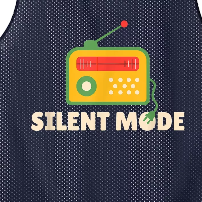 Silent Mode Mesh Reversible Basketball Jersey Tank